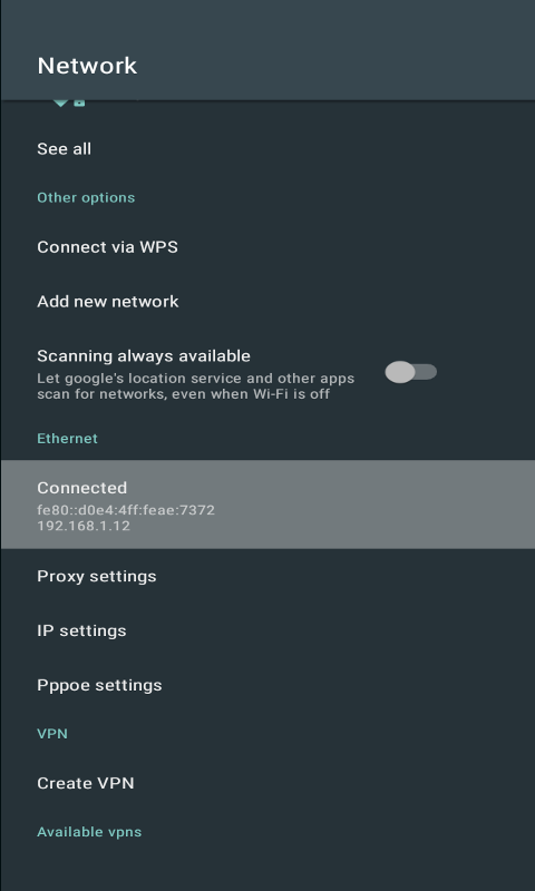 Rockpi4 settings ethernet.png