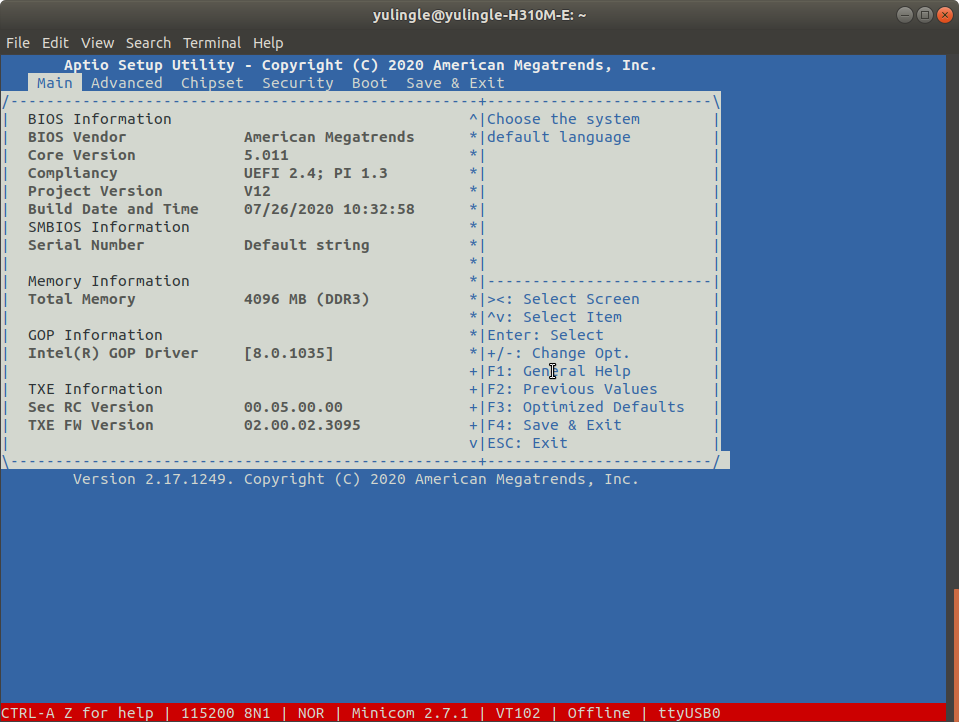 Minicom bios interface.png