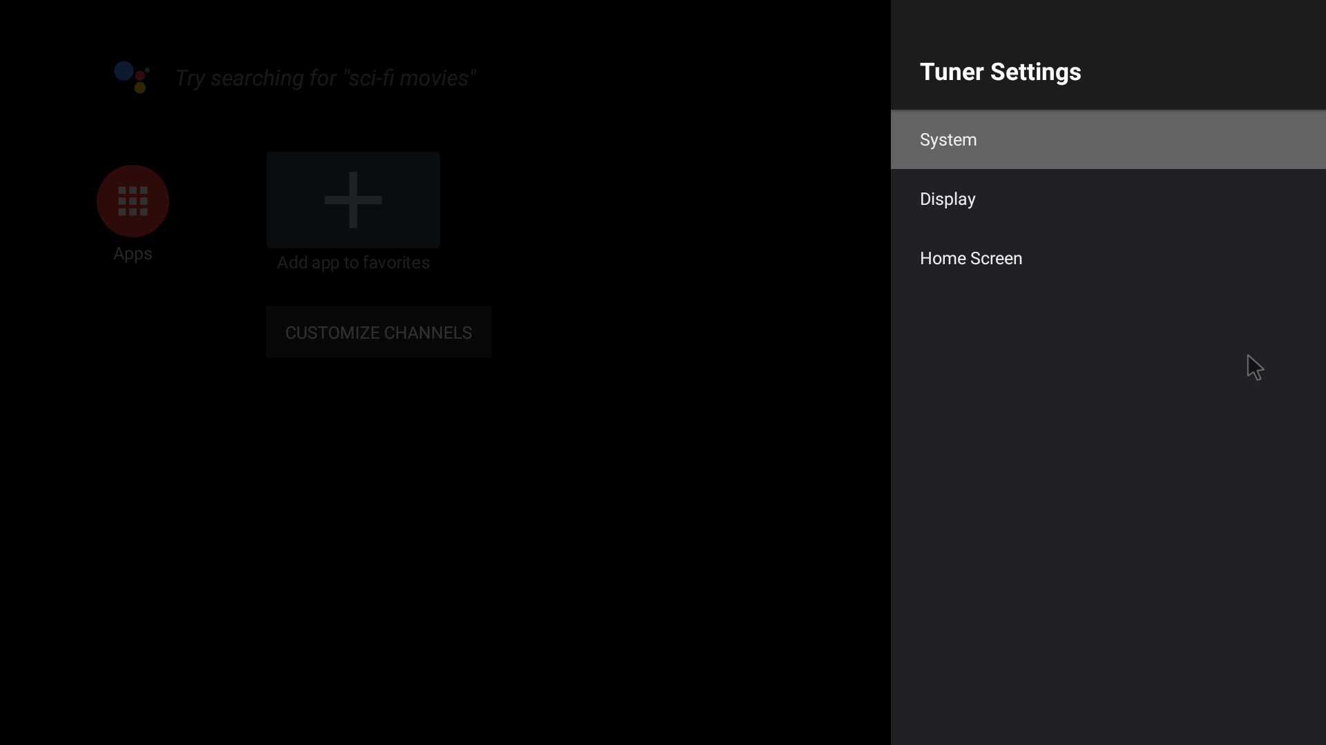 TV version of android9 Tuner Settings.png